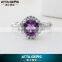 Ring design hand-made large natural gemstone rings