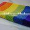 Rainbow Plush Dots Minky Color Block Changing Mat Cover                        
                                                Quality Choice