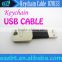 Newest Creative Design Portable Keychain USB Cable Data Sync and Charger Cable