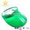 Waterproof plastic sun visor cap