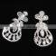 Latest Fashion Hot Sale Bling Fancy Crystal Earrings Wholesale J0784Y