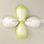 Auto work auto shut off battery-powered, wireless, motion-sensor 5 LED night light