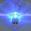 Hot Selling LED Light Keychain Mini White Water Dispenser Shaped Plastic Keyring