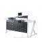 PT-D0505 glass work table folding work table work tables for fashion design