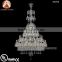 96 Light Baccarat Style Big Crystal Chandelier for Interior Decoration
