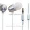 China earphone in ear fashionable and fashion metal earphone for mobile phone