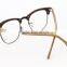 GB019-C1 wood eyeglasses China manufacture optical eyewear