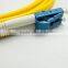 LC/UPC Singlemode simplex 2.0mm outdoor fiber optic patch cord,simplex singlemode lc optical fiber patch cord