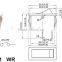 2pin mini rocker switch,AC rocker switch with automatic sensor light,12v rocker switches with light