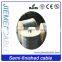 Cheaper price high quality 90% coverage semi-finished coaxial cable RG6 for India market