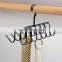 Icegreen White Closet Organizer Rack for Ties, Belts