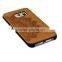 Beautiful Laser Engraved PC+ Cherry Wood Cover For Galaxy S6 Dandelion Engraving for S6 Hoursing for Samsung Galaxy s6