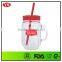 20oz bpa free beer plastic cup mason tumbler with handle