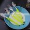 Colorful Plastic Handle Stainless Steel Cutlery - KX-P022