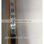Chrome finished slotted Strut C Channel with double holes