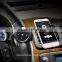 Portable 3.5mm diameter Bluetooth Media button controller kit using the mount installed on Car steering wheel or bicycle handle