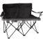 Two seater folding camping double beach lover chairs w cup holder