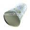 Round tin container for brush pot