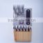 12PCS professional kitchen knife set with wooden block