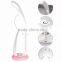 Color changeable table lamp rechargeable modern led table lamp