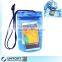 Mobile Phone PVC Waterproof Bag with 3 Zip Lock Seals