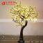 2M height outdoor solar purple cherry blossom led tree light