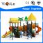 Professional design YQL factory moderate price outdoor playground plastic slide for kids