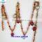 Antique wholesale Christmas garland w/ glass beads and hearts