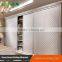 Modern high gloss bedroom sliding door wardrobe