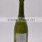 Cork finished wine glass bottle with factory price