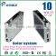 High efficiency portable solar system 10W