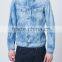 italian Acid wash men denim jacket coat (LOTJ258)