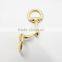 Decorative Solid Gold Metal lady shoe chain
