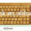 Customzied Bamboo Bluetooth Wireless laptop Keyboard and mouse for iPad Tablet