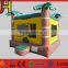 Commercial Tropical Theme Double Lanes Inflatable Water Slide For Sale