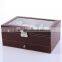 Chinese factories wholesale custom high-grade PU leather watch box, drawer jewelry box