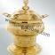 new design party supplies chafing dish | rounded base chafing dish | brass plated chafing dish