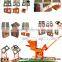High quality on sale Clay brick making machine /manual soil clay brick making machinery