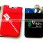 Custom mobile 3m sticker smart wallet card holder