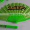 Custom made Business Promotion Foldable Hand Fans in Plastic or Bamboo material