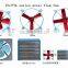 vertical axial high flow fan for industry with CE