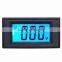 2-wire 80-500V AC bule LCD Digital Volt Panel Meter Voltmeter for 100V 110V 220v