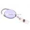 Gifts Retractable Metal Card Badge Holder Steel Recoil Key Ring Belt Clip