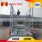 Heavy duty auto transport trailer with car transport hydraulic lift platform