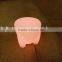 Popular glowing LED beautiful chair