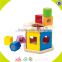 Wholesale wonderful baby wooden blocks box toy educational wooden blocks box toy W12D002