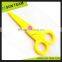 CS013 5 '' Safety transparent kid plastic toy scissors handicraft paper scissors