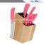 2015 new products promotion 8 piece wood multi-functioned ABS handle ceramic knife