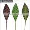 Foliage Stems with artificial big green leaves artificial palm tree leaves