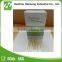 Trade Assurance 3 bottle 100pcs low price and high quality bamboo toothpicks/High quality bamboo toothpick